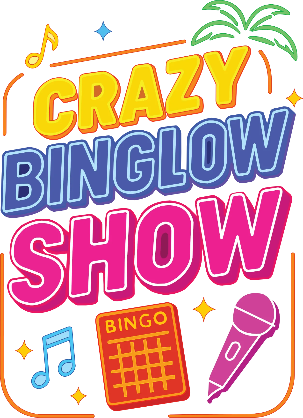 The Crazy Binglow Show logo